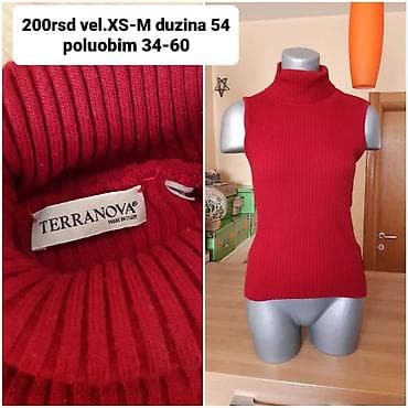 Terranova ženski bezrukavnik sa rol-kragnom, rebrasti plet, jarko na lalafo.rs — 1 Terranova ženski bezrukavnik sa rol-kragnom, rebrasti plet, jarko — 1