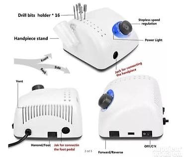 Turpija za nokte STRONG 210 35000 obrtaja- profesionalna Cena na lalafo.rs — 5 Turpija za nokte STRONG 210 35000 obrtaja- profesionalna Cena — 5