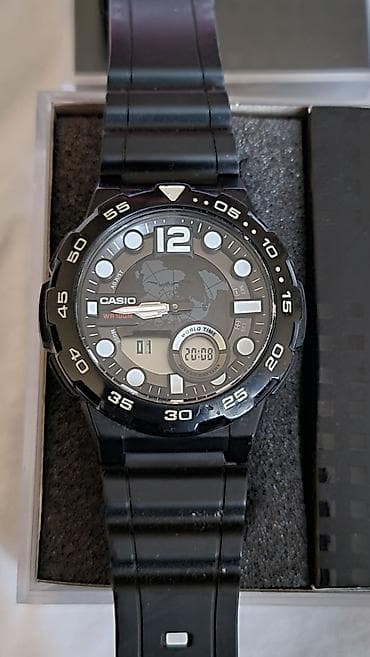 Casio AEQ-100 (modul 5479) analogno-digitalni ručni sat - Kućište i na lalafo.rs — 8 Casio AEQ-100 (modul 5479) analogno-digitalni ručni sat - Kućište i — 8