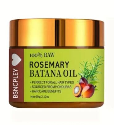 Krema za negu kose,ruzmarin i batana ulje,kutija od 60g na lalafo.rs Krema za negu kose,ruzmarin i batana ulje,kutija od 60g