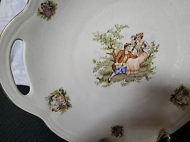 Art & Collectibles: Tanjir za serviranja 1940g+ Chodziez Poljska. Tanjir za at lalafo.rs — 5 Art & Collectibles: Tanjir za serviranja 1940g+ Chodziez Poljska. Tanjir za — 5