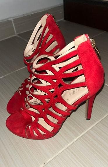 Sandale 37 nove jednom nošene štikla 9cm at lalafo.rs — 1 Sandale 37 nove jednom nošene štikla 9cm — 1