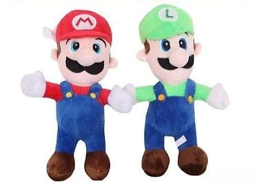 Plisani Sega Heroji: Super Mario i Luigi (30 cm) Omiljeni junaci iz at lalafo.rs — 1 Plisani Sega Heroji: Super Mario i Luigi (30 cm) Omiljeni junaci iz — 1