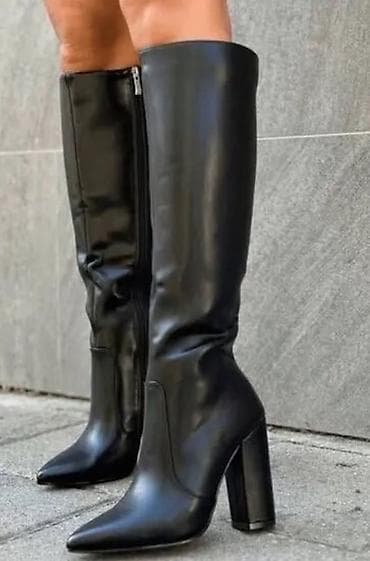 Čizme, 40, bоја - Crna na lalafo.rs — 2 Čizme, 40, bоја - Crna — 2