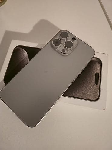 Apple iPhone 15 Pro – titanijumsko kućište, siva/srebrna boja at lalafo.rs — 2 Apple iPhone 15 Pro – titanijumsko kućište, siva/srebrna boja — 2