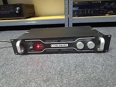 MC Crypt PA 3000 je 2-kanalno pojačalo snage (power amplifier) koje na lalafo.rs MC Crypt PA 3000 je 2-kanalno pojačalo snage (power amplifier) koje