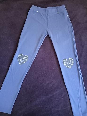 Pamučne helanke, dobro očuvane, obučene par puta. Zbog svetla, boje na lalafo.rs — 7 Pamučne helanke, dobro očuvane, obučene par puta. Zbog svetla, boje — 7