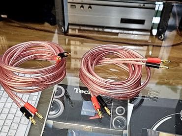 Zvučnički kablovi sa bananama – par - Tip: dvožilni zvučnički kabl - at lalafo.rs — 2 Zvučnički kablovi sa bananama – par - Tip: dvožilni zvučnički kabl - — 2