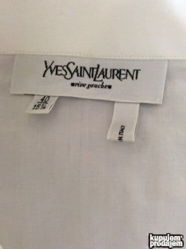 Original Y. S. L. Yves Saint Laurent kosulja 40 100% extra fine na lalafo.rs Original Y. S. L. Yves Saint Laurent kosulja 40 100% extra fine
