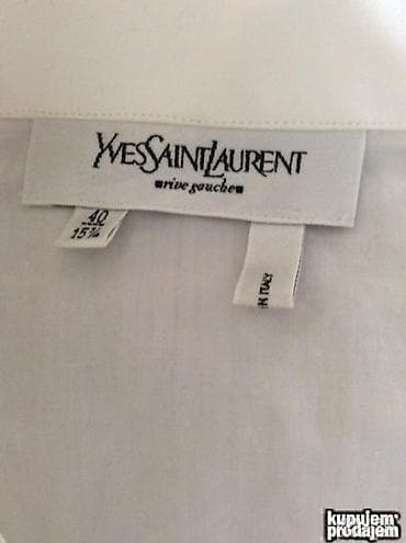 Original Y. S. L. Yves Saint Laurent kosulja 40 100% extra fine na lalafo.rs — 1 Original Y. S. L. Yves Saint Laurent kosulja 40 100% extra fine — 1