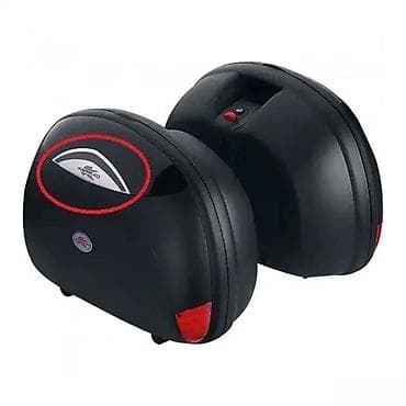 Crni bočni koferi za motocikl, MONOKEY model, dizajnirani za sigurno at lalafo.rs Crni bočni koferi za motocikl, MONOKEY model, dizajnirani za sigurno