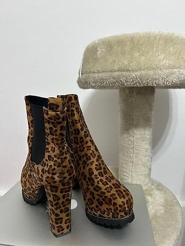 Ženske čizme sa leopard printom - Model: Chelsea stil sa elastičnim na lalafo.rs — 1 Ženske čizme sa leopard printom - Model: Chelsea stil sa elastičnim — 1