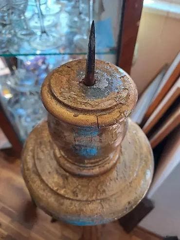 Srari, drveni, veliki svecnjak. Visina 145cm na lalafo.rs — 7 Srari, drveni, veliki svecnjak. Visina 145cm — 7