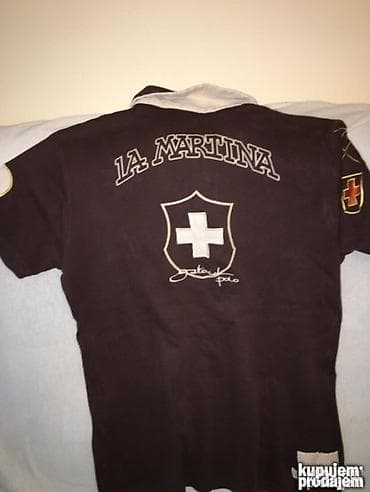 Original La Martina majica M 100% cotton Ramena 45cm duzina 75cm na lalafo.rs — 2 Original La Martina majica M 100% cotton Ramena 45cm duzina 75cm — 2