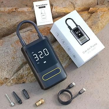 Clamps: Prenosiva bežična mini pumpa/kompresor za gume (AT1-8466) - at lalafo.rs — 3 Clamps: Prenosiva bežična mini pumpa/kompresor za gume (AT1-8466) - — 3