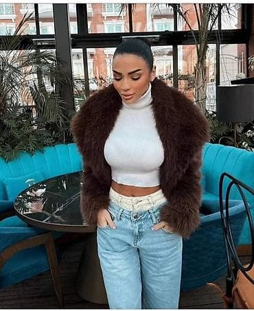 🔥Ženska kratka bunda od veštačkog krzna – luksuzan, elegantan model na lalafo.rs — 6 🔥Ženska kratka bunda od veštačkog krzna – luksuzan, elegantan model — 6