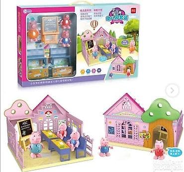 Peppa prase obdanište set sa učionicom i 3 figure. peppa prase na lalafo.rs — 1 Peppa prase obdanište set sa učionicom i 3 figure. peppa prase — 1