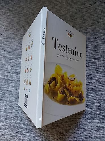 Nova knjiga TESTENINE (paste, lazanje i rižote). Knjiga je štampana na lalafo.rs Nova knjiga TESTENINE (paste, lazanje i rižote). Knjiga je štampana