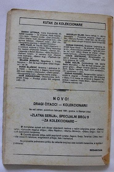 Books, Audio & Video formats: LUNOV MAGNUS STRIP 917, LMS 917, MISTER NO, VERA KRUZ | Lunov Magnus at lalafo.rs — 5 Books, Audio & Video formats: LUNOV MAGNUS STRIP 917, LMS 917, MISTER NO, VERA KRUZ | Lunov Magnus — 5