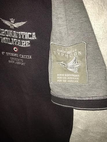 Men's T-shirt Aeronautica Militare, bоја - Siva na lalafo.rs — 3 Men's T-shirt Aeronautica Militare, bоја - Siva — 3