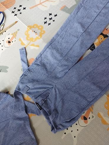 Dvodielni ženski komplet – prsluk/top + pantalone Odgovara veličini m na lalafo.rs — 4 Dvodielni ženski komplet – prsluk/top + pantalone Odgovara veličini m — 4