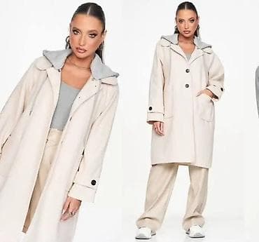 kozna jakna sa: Ženski kaput sa kapuljačom – urban, praktičan i topao. - Kroj: ravna na lalafo.rs — 3 kozna jakna sa: Ženski kaput sa kapuljačom – urban, praktičan i topao. - Kroj: ravna — 3