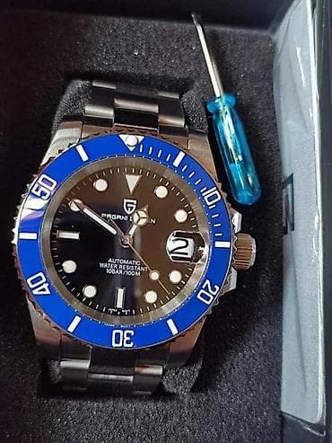 PAGANI DESIGN PD-1661 - Plavo/Crni- Rolex Submariner Homage Potpuno na lalafo.rs PAGANI DESIGN PD-1661 - Plavo/Crni- Rolex Submariner Homage Potpuno