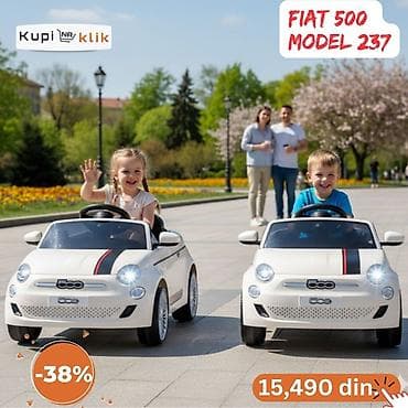 Dečiji električni automobil – FIAT 500, Model 237 - Tip na lalafo.rs — 4 Dečiji električni automobil – FIAT 500, Model 237 - Tip — 4