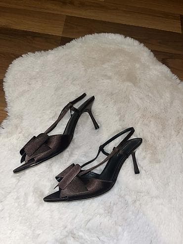 Elegantne ženske salonke/sandalete na štiklu - Model: slingback sa na lalafo.rs — 1 Elegantne ženske salonke/sandalete na štiklu - Model: slingback sa — 1