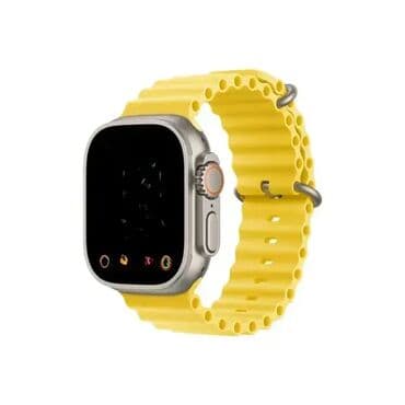 Ocean band narukvica u žutoj boji, za Apple Watch 8 od 41mm. Dostupna na lalafo.rs Ocean band narukvica u žutoj boji, za Apple Watch 8 od 41mm. Dostupna