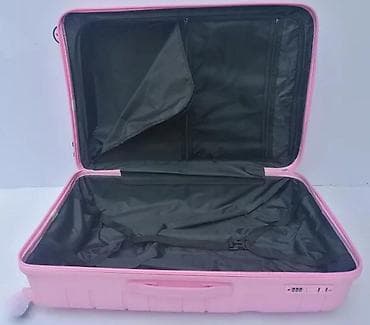 Travel suitcases and bags: Tvrdi kofer za putovanja – ružičasti - Materijal: čvrsta at lalafo.rs — 6 Travel suitcases and bags: Tvrdi kofer za putovanja – ružičasti - Materijal: čvrsta — 6