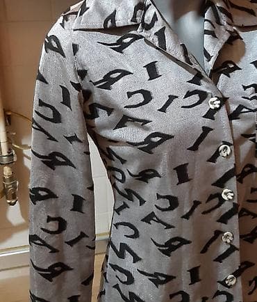 Ženska košulja na kopčanje dugim rukavima - Veličina: S–M - Dužina na lalafo.rs — 2 Ženska košulja na kopčanje dugim rukavima - Veličina: S–M - Dužina — 2