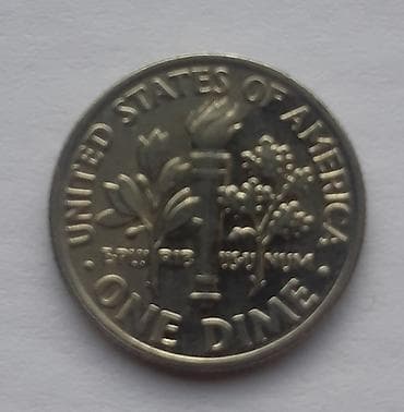 Američki novčić Roosevelt dime – 10 centi, godina 1996, kovnica at lalafo.rs — 2 Američki novčić Roosevelt dime – 10 centi, godina 1996, kovnica — 2