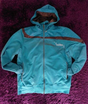 Santos gornji deo trenerke/jakne vel.M Na prodaju plava Santos at lalafo.rs Santos gornji deo trenerke/jakne vel.M Na prodaju plava Santos