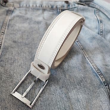 Beli lakovani kaiš, 100% koža Potpuno nov Turska, YSK Dužina 110 na lalafo.rs — 3 Beli lakovani kaiš, 100% koža Potpuno nov Turska, YSK Dužina 110 — 3