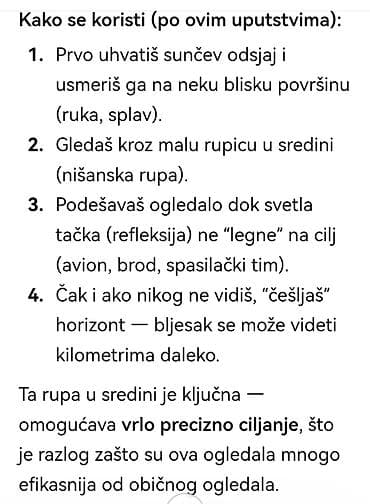 Sports & Leisure: Vojni signalni ogledalac za vanredne situacije – Mark 3, Type II at lalafo.rs — 3 Sports & Leisure: Vojni signalni ogledalac za vanredne situacije – Mark 3, Type II — 3