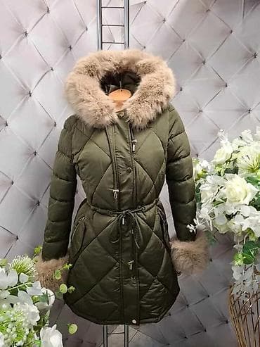 kozna jakna sa: Ženska zimska jakna sa kapuljačom i krznenim obrubom - Model: dugi na lalafo.rs — 5 kozna jakna sa: Ženska zimska jakna sa kapuljačom i krznenim obrubom - Model: dugi — 5