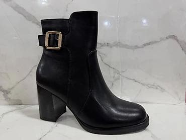 Ženske zimske čizme – više modela - Topla crna čizma od brušene kože na lalafo.rs — 7 Ženske zimske čizme – više modela - Topla crna čizma od brušene kože — 7