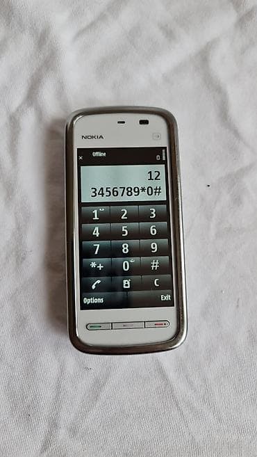 Nokia touchscreen telefon (bela/srebrna) - Ekran osetljiv na dodir sa na lalafo.rs — 1 Nokia touchscreen telefon (bela/srebrna) - Ekran osetljiv na dodir sa — 1