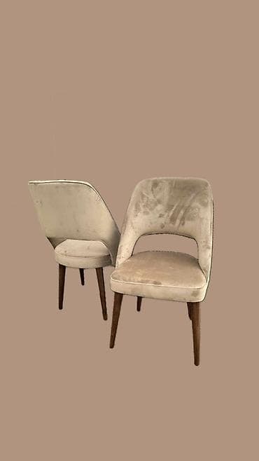 Kitchen furniture: Tapacirane trpezarijske stolice sa drvenim nogarama - Moderan dizajn at lalafo.rs — 2 Kitchen furniture: Tapacirane trpezarijske stolice sa drvenim nogarama - Moderan dizajn — 2