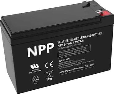 Construction & Repair Materials: NPP NP12-7Ah – olovno-kiselinska VRLA (AGM) baterija 12V Ključne at lalafo.rs — 2 Construction & Repair Materials: NPP NP12-7Ah – olovno-kiselinska VRLA (AGM) baterija 12V Ključne — 2