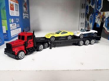 Toy Cars: Kamion Transporter sa 5 metalnih autića 🚛🚗 Kamion koji prenosi at lalafo.rs — 4 Toy Cars: Kamion Transporter sa 5 metalnih autića 🚛🚗 Kamion koji prenosi — 4