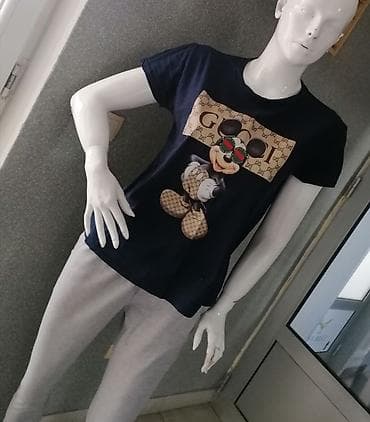 Majica sa štampanim motivom, kao nova, veličina M, materijal pamuk sa na lalafo.rs — 4 Majica sa štampanim motivom, kao nova, veličina M, materijal pamuk sa — 4