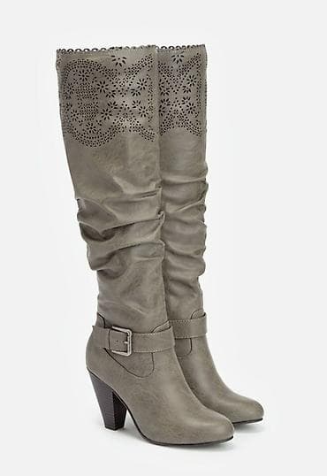 High boots, 41, color - Grey at lalafo.rs High boots, 41, color - Grey