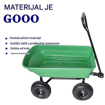 Baštenska kolica s kipom - Visoka nosivost: 136 kg (CITV) – idealna na lalafo.rs — 3 Baštenska kolica s kipom - Visoka nosivost: 136 kg (CITV) – idealna — 3
