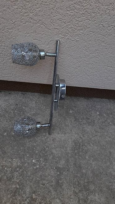 Prelep dekorativni luster sa dve kugle,potpuno ispravan 1500din na lalafo.rs — 2 Prelep dekorativni luster sa dve kugle,potpuno ispravan 1500din — 2