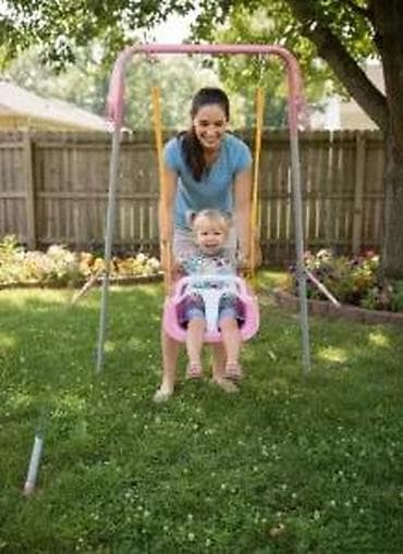 prsluk jaknica mango u: Dečija ljuljaška za dvorište sa ramom - Stabilan metalni ram u obliku at lalafo.rs — 6 prsluk jaknica mango u: Dečija ljuljaška za dvorište sa ramom - Stabilan metalni ram u obliku — 6