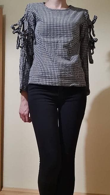 prsluk jaknica mango u: Mango karirana bluza sa otvorom na rukavima XS/S. Kao nova, obučena at lalafo.rs — 3 prsluk jaknica mango u: Mango karirana bluza sa otvorom na rukavima XS/S. Kao nova, obučena — 3