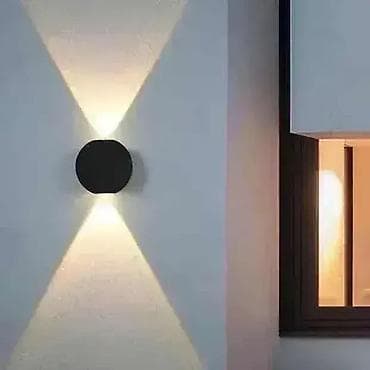Unutrašnja ili spoljna dekorativna LED zidna lampa – 6 W (Model na lalafo.rs — 1 Unutrašnja ili spoljna dekorativna LED zidna lampa – 6 W (Model — 1
