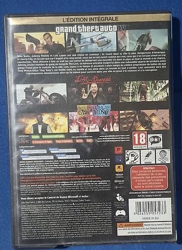 Grand Theft Auto IV & Episodes from Liberty City – PC DVD (Games at lalafo.rs — 4 Grand Theft Auto IV & Episodes from Liberty City – PC DVD (Games — 4